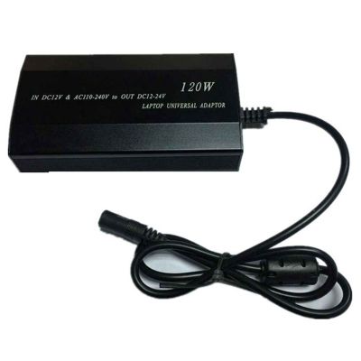 Universal Notebook Power Adapter with 34 DC Connectors for Notebook Laptop Adapter for Home/Car Use (EU Plug)