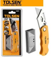 มีดคัตเตอร์พับได้ TOLSEN UTILITY KNIFE - 30007