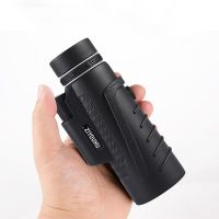 ZZOOI 40X60 HD Monocular Telescope Powerful Professional Binoculars Long Range Zoom Mini Waterproof Portable for Hunting Bird Watching