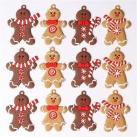 【ร้อน】 Xmas Gingerbread ManNew จี้ KidTreeOrnaments แขวนปี CuteTallDecorations