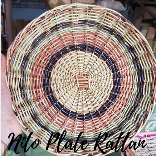 Nito Plate / Rattan plate / native plate | Lazada PH