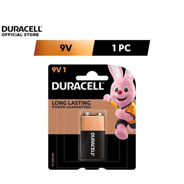 Duracell Coppertop 9V Alkaline Batteries, pack of 1 Lazada PH