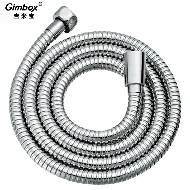 Jimmy stainless steel bath shower bath faucet shower hose copper plated core rg001 Lazada PH