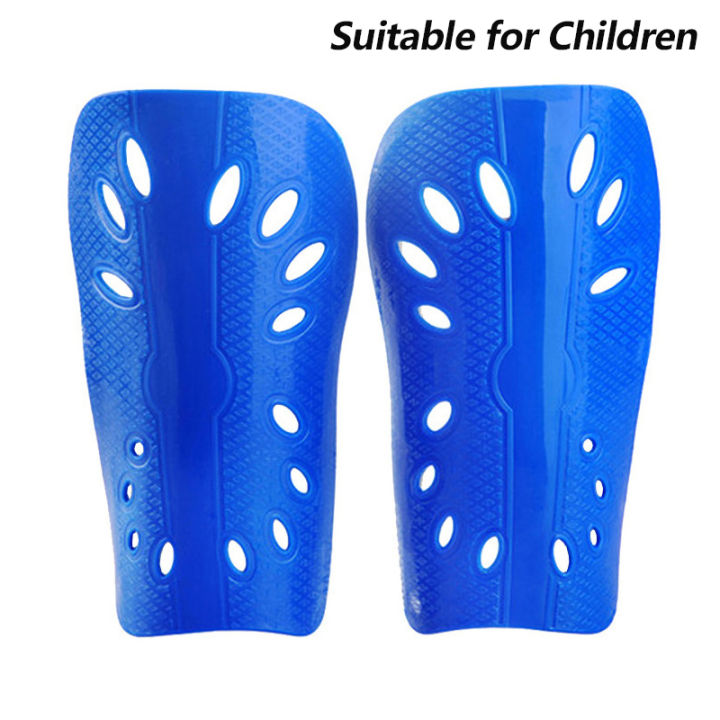 guliang630976-สนับหน้าแข้งฟุตบอลพลาสติก1คู่อุปกรณ์ป้องกันขาสำหรับเด็กผู้ใหญ่อุปกรณ์ป้องกันระบายอากาศยามหน้าแข้ง
