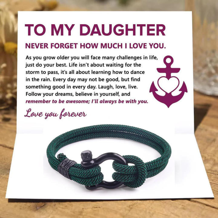 wristband-bracelet-to-my-daughter-bracelet-nautical-themed-bracelet-daughter-bracelet-braided-cuff-bracelet
