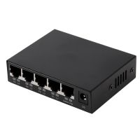 【On Sale】5พอร์ต10/100Mbps POE Switch IEEE802.3af ไฟฟ้าผ่านสายอีเธอร์เน็ตเราเตอร์อินเตอร์เน็ตสำหรับกล้อง IP โทรศัพท์ VoIP อุปกรณ์ AP