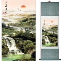 old fashion painting landscape art painting Chinese traditional art painting China ink painting032