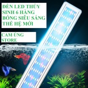 đèn led siêu sáng WRGB thế hệ mới 6 hàng bóng chuyên dụng cho bể cá cảnh