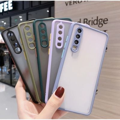 เคสขอบสีกันกล้อง เคส RealmeC12 / C15 Realme7I RealmeC17 เคสใส Realme เคสขอบสี เคสกันกระแทก เคสมือถือ เคสโทรศัพท์