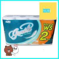 กระดาษชำระ GENTLE แพ็ค 6+2TOILET TISSUE GENTLE PACK6+2 **คุ้มที่สุดแล้วจ้า**