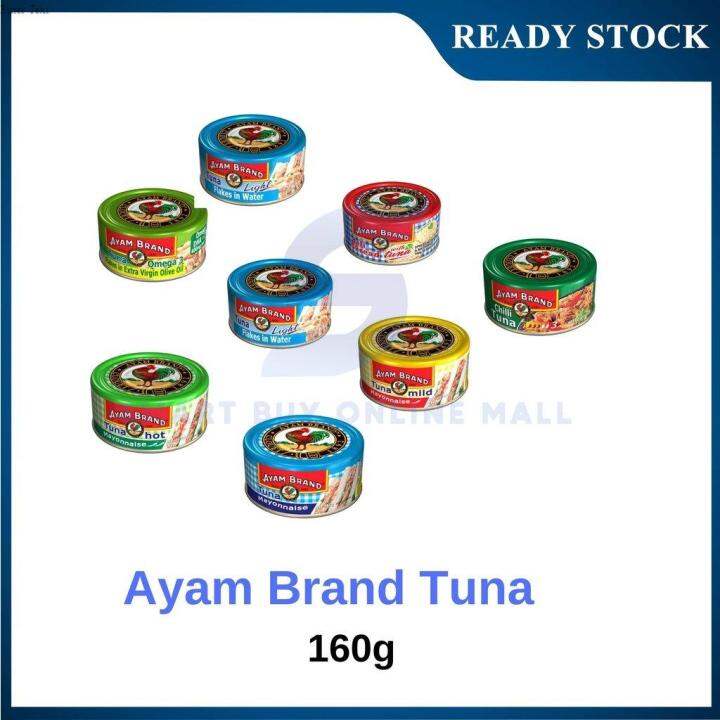 [EXP 2024] Ayam Brand Tuna 160G (Assorted Flavour) Lazada