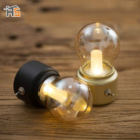 MENGNI โคมไฟกลางคืน ไฟไร้สาย โคมไฟ โคมไฟตั้งโต๊ะที่สร้างสรรค์ Led Night Light Home Decor ไฟงานเลี้ยงสรรค์ ไฟตกแต่งเทศกาล โคมไฟประหยัดพลังงานที่สุด Desk Ligh สำหรับห้องนอน ของขวัญ