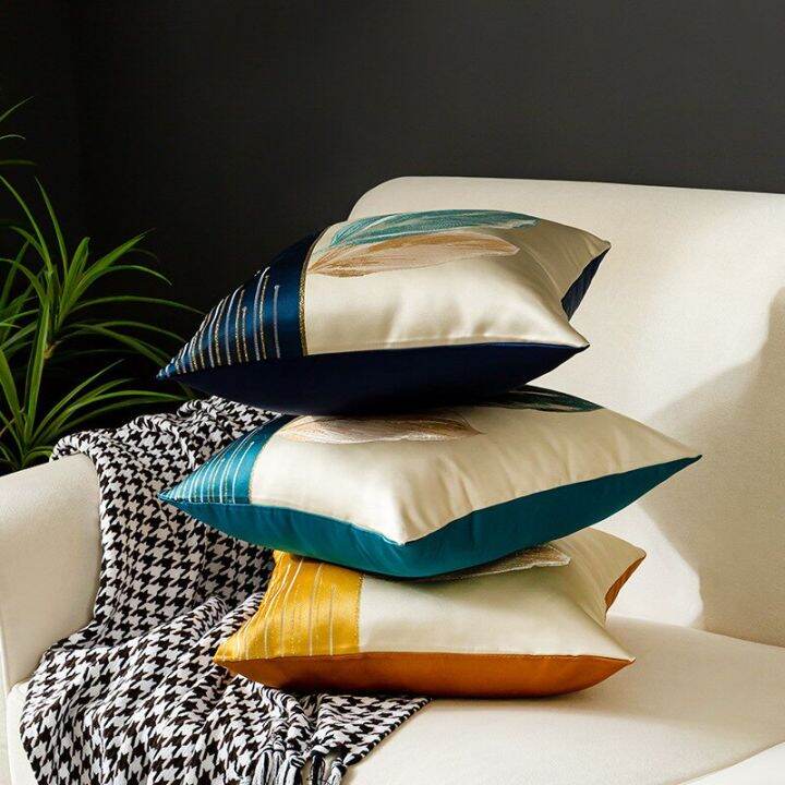 light-luxury-jacquard-leaf-pillowcase-sofa-cushion-high-precision-stitching-cushion-cover-for-living-room-45x45cm-home-decor