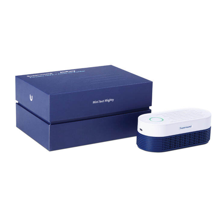 Supermama AirPury Portable 2 in 1 Air Purifier Lazada
