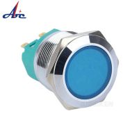 IP67 Waterproof LED Metal Warning Indicator Light 19mm Chrome housing Pilot Signal Lamp 3V 6V 12V 24V 36V 220V