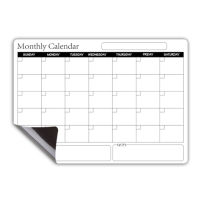 Magnetic Monthly Weekly Planner Calendar Table Dry Erase Calendar White Board Schedules Fridge Message Board