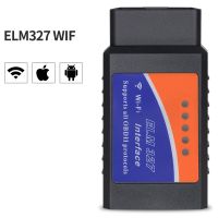 X = K ระบบเครื่องดนตรีวินิจฉัยรถยนต์ OBD2 WIFI ELM327ชิปเวเฟอร์เวอร์ชั่นภาษาอังกฤษ