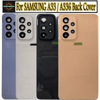 ใหม่สำหรับ Samsung Galaxy A33 5G ฝาครอบประตูหลัง Sm-A336b เคสอะไหล่สำหรับ Samsung A33 4G ฝาครอบ A336