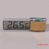 DONGLIONG เครื่องวัดอุณหภูมิตู้ปลาอิเล็กทรอนิคส์ LCD วัดอุณหภูมิตู้ปลาอุปกรณ์เสริมสำหรับตู้ปลา