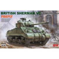 あพลาสติก โมเดล ประกอบ RYE FIELD MODEL ( RFM ) สเกล 135 BRITISH SHERMAN VC FIREFLY