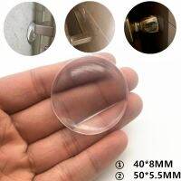 6/1pcs Transparent Soft Silicone Wall Protector Self-adhesive Door Handle Bumper Protective Plug Non-slip Doors Stop Muffler Door Hardware Locks