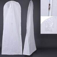 3pcs Non-woven Durable Storage Bag Wedding Dress Hang Pouch Thick Clothes Dustproof Garment Cover For Bridal Gown Wardrobe Organisers