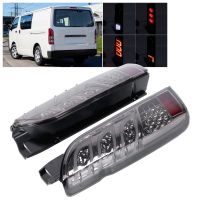 คู่ไฟท้าย LED แบบไดนามิกไฟท้ายด้านหลังชุด Fit สำหรับ Hiace 200 Commuter Van 2005-2017