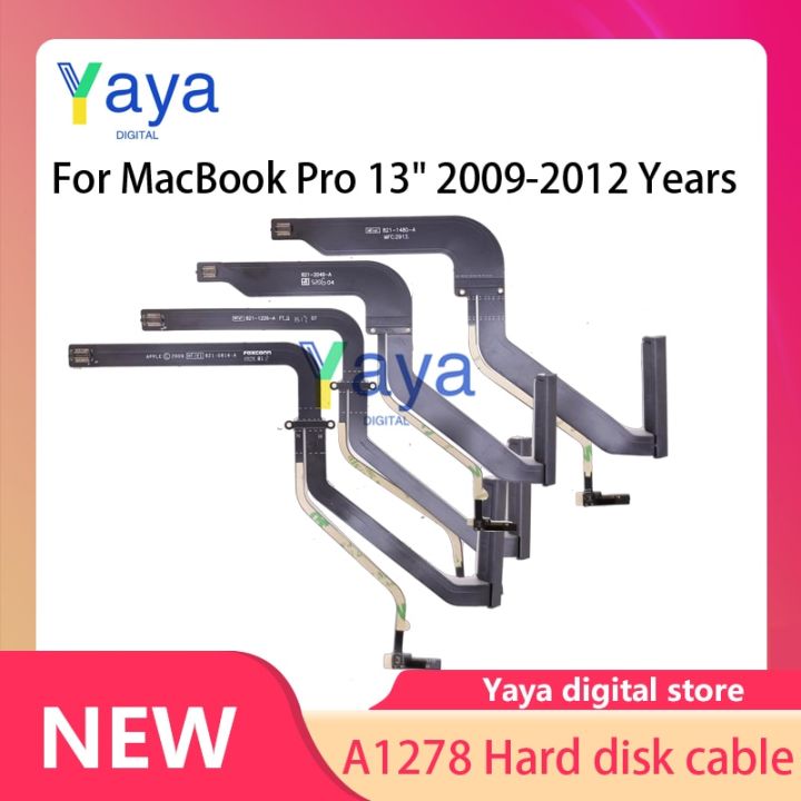 New A1278 HDD Hard Drive Flex Cable For MacBook Pro 13" 821-0814-A 821-1226-A 821-1480-A 821-2049-A 2009 2010 2011 2012 Wires  Leads Adapters
