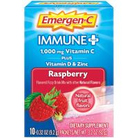 วิตามินซีผง Emergen-C Immune+ Vitamin C Plus Vitamin D &amp; Zinc 30 Packets เครื่องดื่มวิตามินซี วิตามินซี วิต