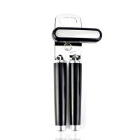 1 Piece Multifunction Can Opener Black Stainless Steel Multifunctional Can Opener for Kitchen Utensils