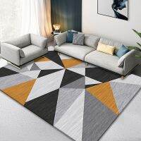 【DT】hot！ Fashion Luxury Gray Marble Metal Room Bedroom Bedside Floor Alfombra Tapetes De Sala