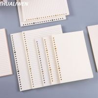 A4 B5 A5Loose Leaf Inner Core Loose Leaf Notebook Core Blank Grid Horizontal Line 60 Sheets Note Books Pads
