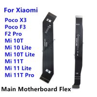 เมนบอร์ดหลักแบบใหม่ Flex เหมาะสำหรับ Xiaomi Mi Poco X3 NFC ทุกรุ่น F3 /Mi 10T 11T Lite/poco F2 Pro/mi 10 11 Lite