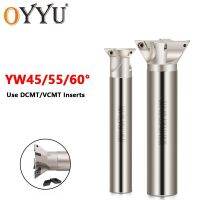 YW55 YW45 YW60 องศาประกบร่องกัด YW 60 45 55 CNC Mill เครื่องมือคาร์ไบด์แทรก VCMT DCMT ตรงก้าน Endmill