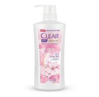 CLEAR เคลียร์ แอนตี้แดนดรัฟ สกาล์ปแคร์ แชมพู ลิควิค เจล ไอซี่ ซากุระ 435 มล.