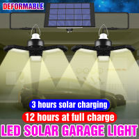 Bombillas UFO LED Solar Garage Light Bulb Outdoor Solar Spotlight 5V LED Waterproof Wall Lamp Chandelier Ceiling Light 60W 80W