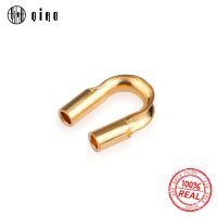 2019 new A pair 5mm 14k gold filled Cord Clasps for Bracelet 14k gold filled End Clasps Necklace Connectors for Jewelry Making 【hot】Brisana