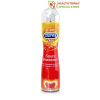 Durex Play Saucy Strawberry Lubricant Gel เจลหล่อลื่น เพลย์ ซอสซี่ สตรอเบอร์รี่ 50 ml