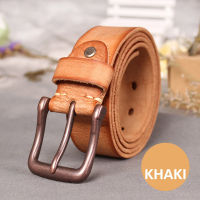 Brand Top Cow genuine leather belts for men jeans belt Do old designer pin buckle retro vintage mens cowboy belt male ceinture