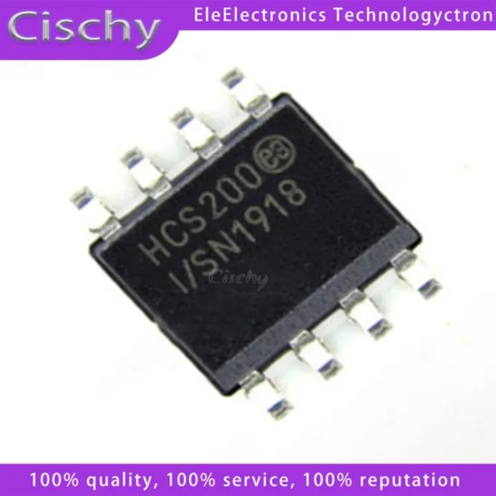 2pcs/lot HCS301-I/SN HCS301 HCS300-I/SN HCS200-I/SN HCS200 HCS300 SOP-8 ...