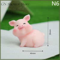 GNStore[COD] 1ชิ้นลูกหมูน่ารักฤดูใบไม้ผลิออกนอกบ้านงานฝีมือเรซิ่นภูมิทัศน์ไมโคร DIY ตกแต่งบ้าน