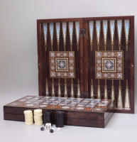 The 19 Magic Star Backgammon Turkish Premium Board Game Set