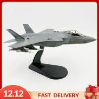 Pezhong โมเดลนักรบเหล็กหล่อ F-35A 1:72เครื่องบินจำลองย้อนยุคสำหรับตู้ทีวีบ้านหิ้ง