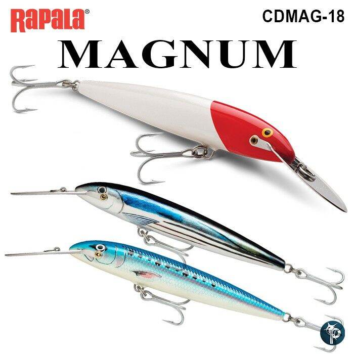 เหยื่อปลอม RAPALA MAGNUM (SINKING) CD18 | Lazada.co.th