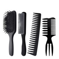 Direct selling 2020 best selling product mens styling comb set oil head wide tooth hair comb airbag comb massage comb