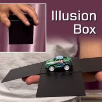 Morris8 Illusion Box Magic Tricks Toy Car Appearing in Empty Object Producing Vanishing Close Up Illusions Gimmicks Magician Props