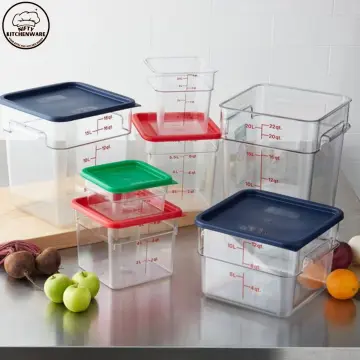 Cambro 1826LBC157 Camcart® For Food Storage Boxes Removable Cutting Board On