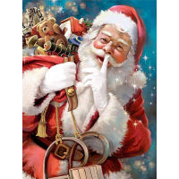 Christmas Santa Claus DIY Embroidery 11CT Cross Stitch Kits Craft Needlework Set Cotton Thread Printed Canvas Home Sale