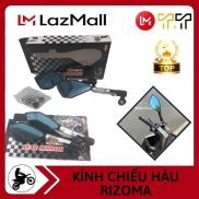 Kính chiếu hậu xe máy Rizoma 5 cạnh, cao cấp, chống chói mắt, xoay 360 độ