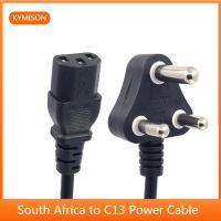 South Africa SA Plug Power Cable Large South Africa Standard Plug to IEC 320 Power Cable Electric Cable for Laptop Adapter 1.8m